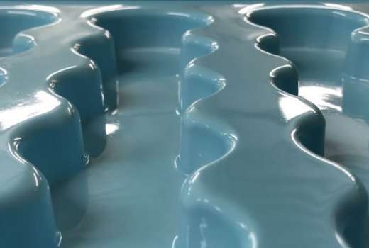 material choice for POS - vacuum formed plastic