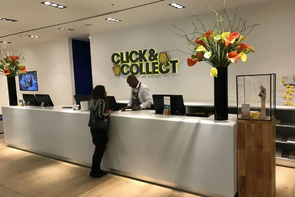 selfridge click and collect