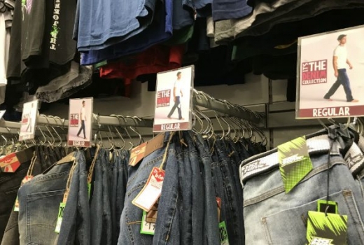 reflex in a discount store